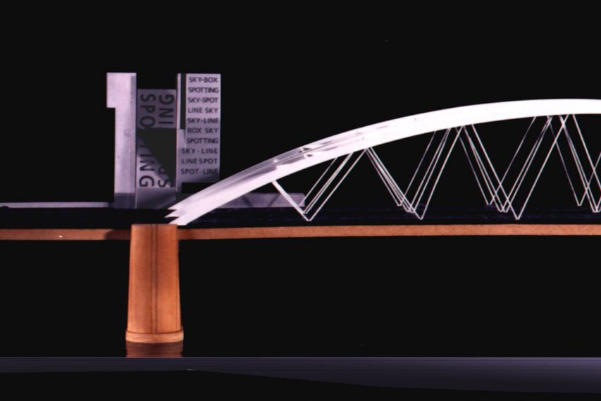Juliette Bekkering Architects- Spotters platform -bridge architecture