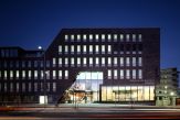 Juliette Bekkering Architects - Maashaven - Feijenoord town hall - by night