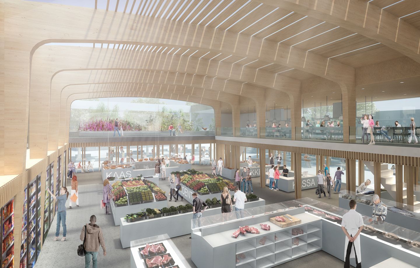 market hall Oss Juliette Bekkering Architects
